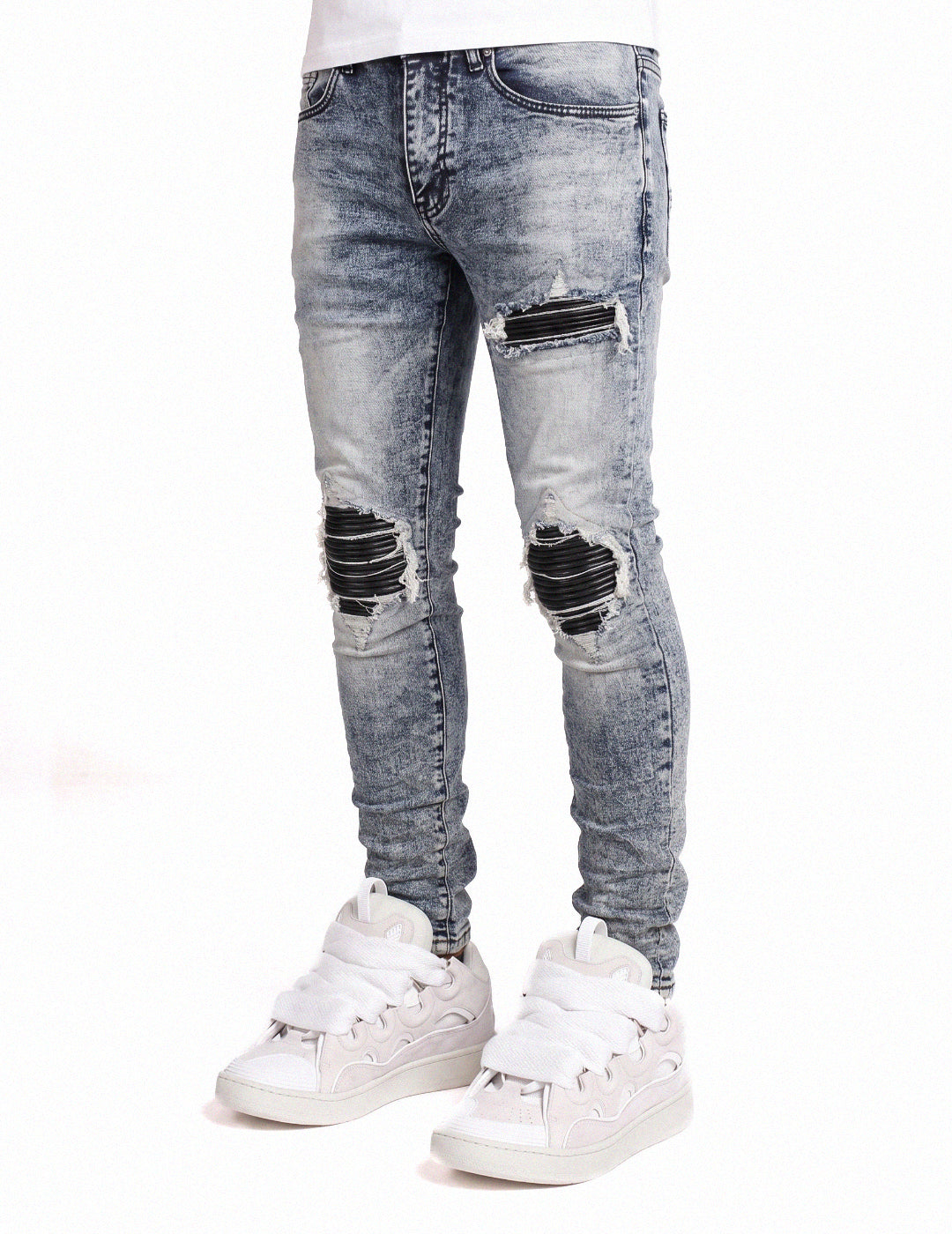 blugi skinny tire purpi