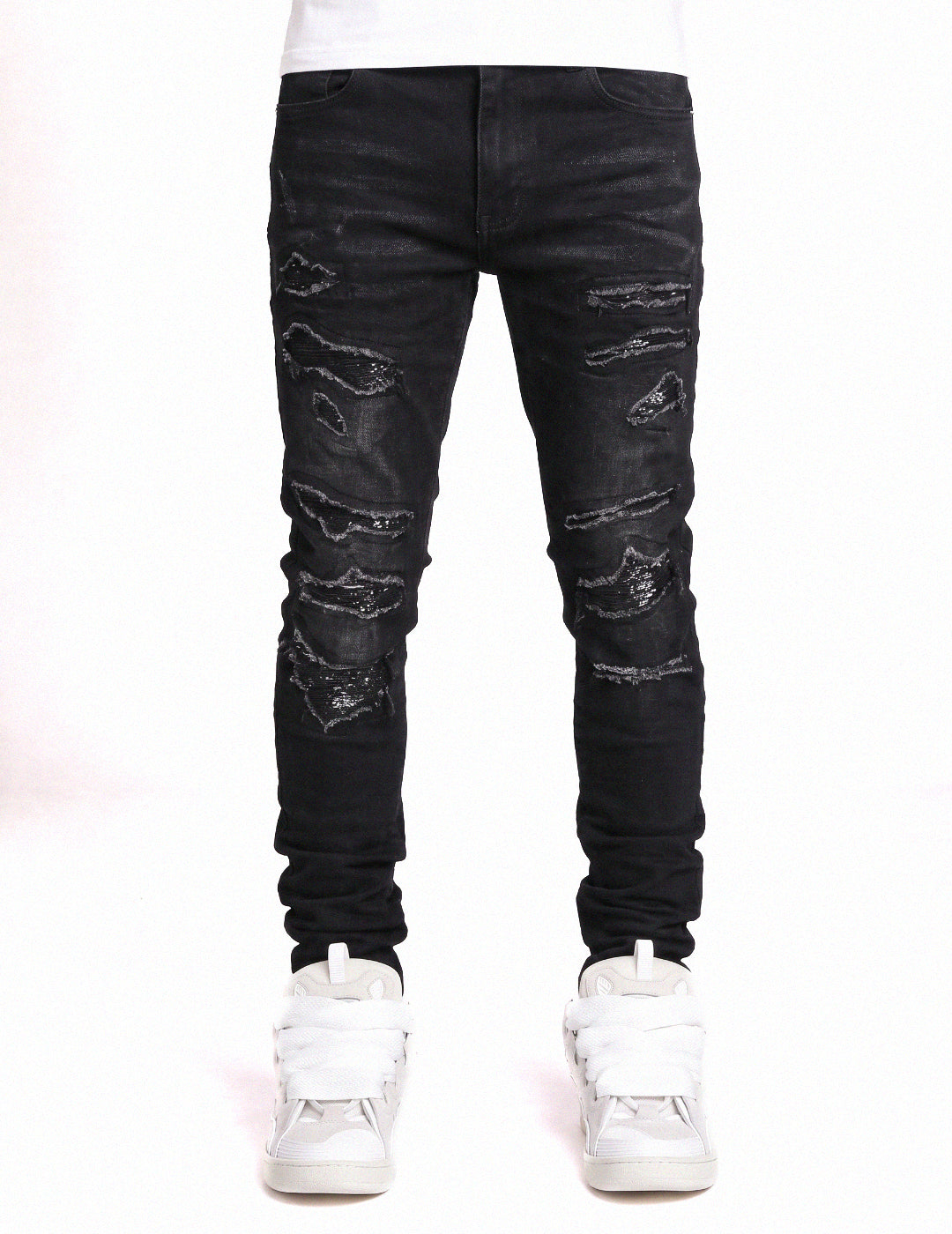 BANDANA SKINNY DENIM