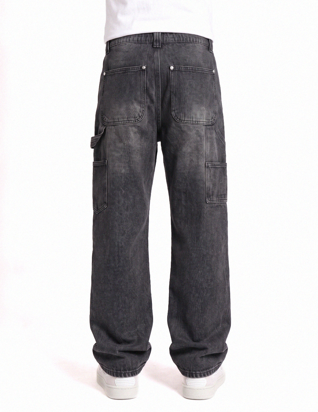 PATCHED BAGGY DENIM