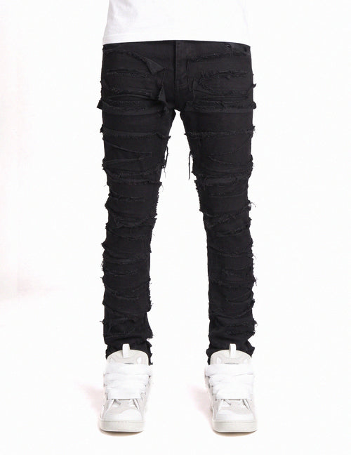 DISTRESSED SKINNY DENIM