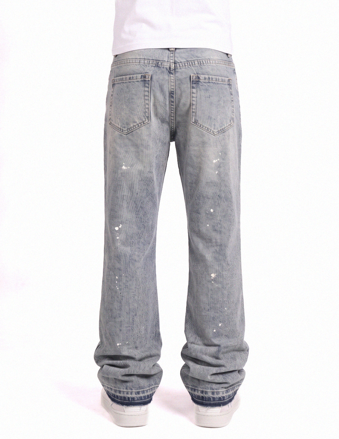 CREAM FLARE DENIM